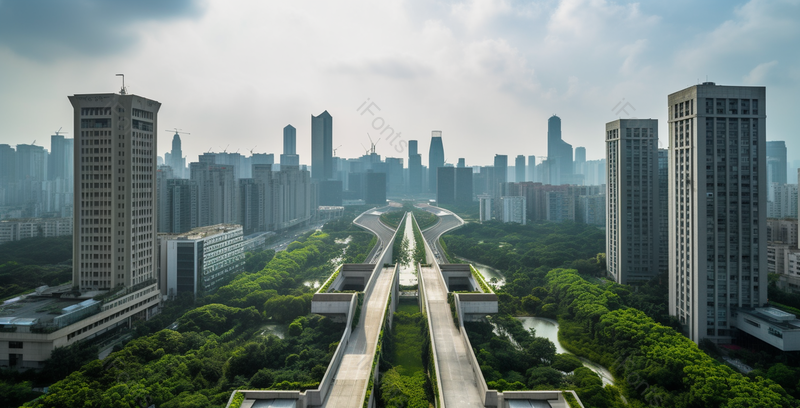 城市市中心建筑群航拍图,高清,摄影图,摄影图片,图片大全,摄影图免费下载